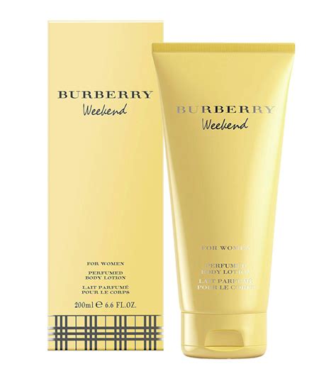 burberry 6.7 oz body lotion|Burberry weekend body lotion.